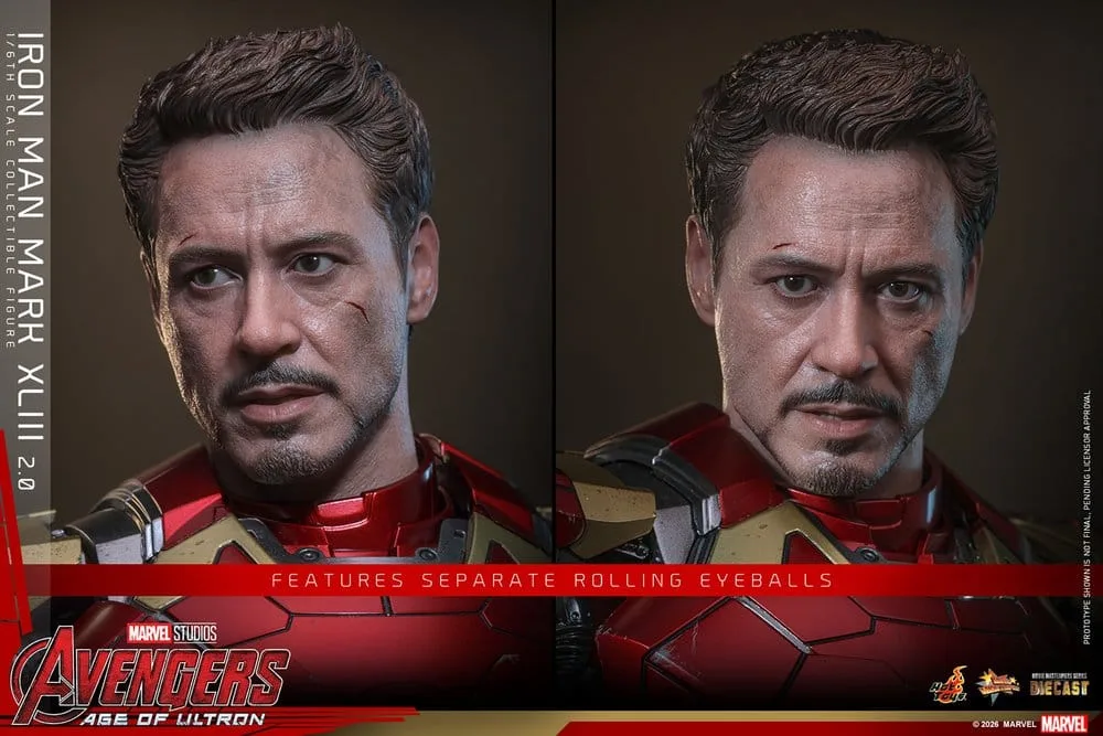 Avengers Action Figure – Iron Man Mark XLIII 2.0 1/6 32 cm 20