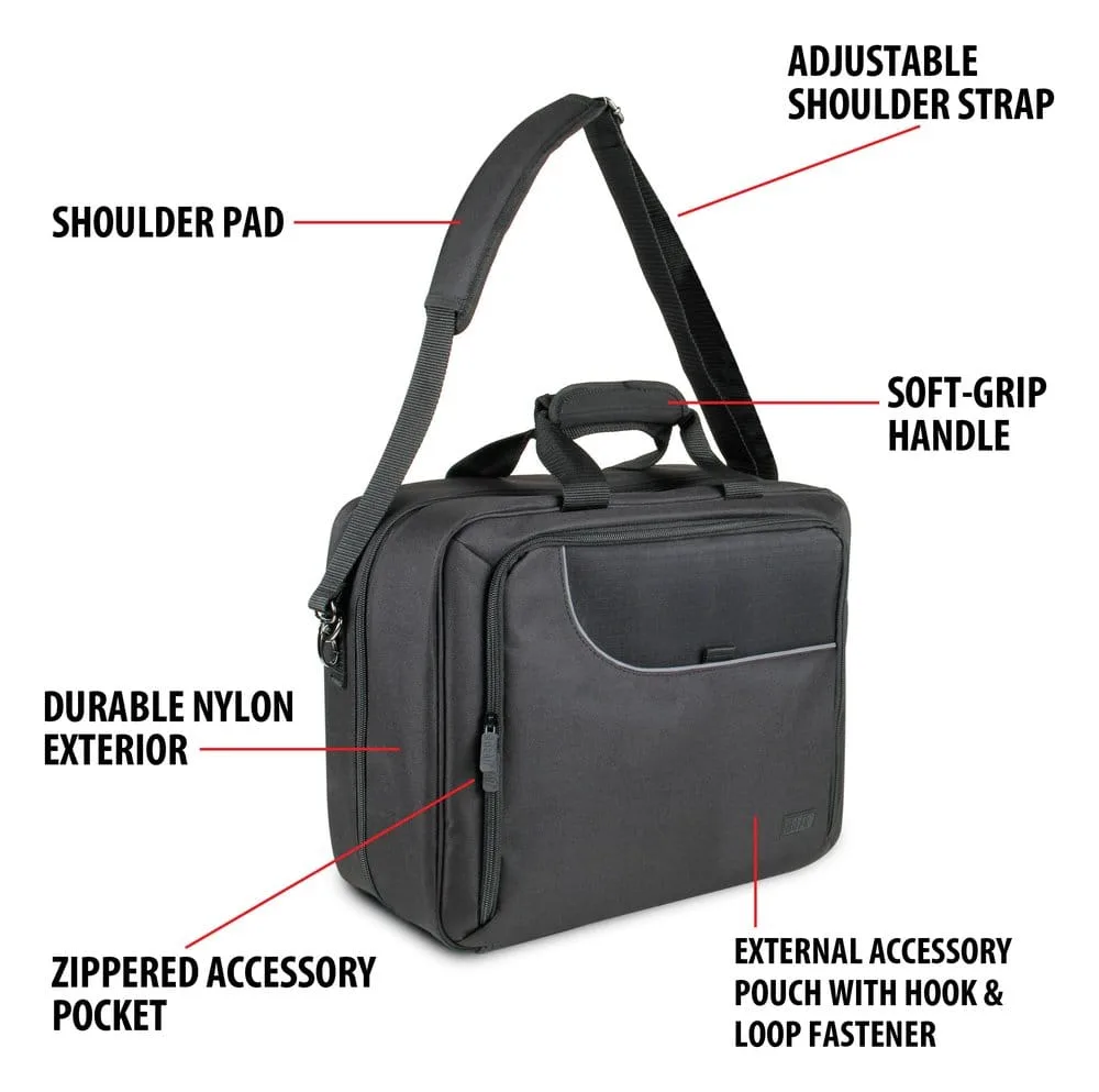 Tabletop Board Game Shoulder Bag – USA Gear Black 5
