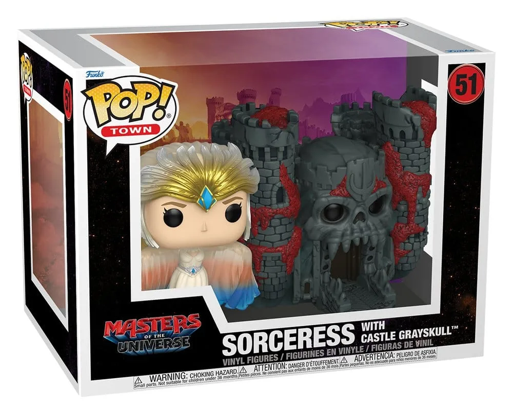 Masters of the Universe Pop Town – Sorceress with Castle Grayskull 2
