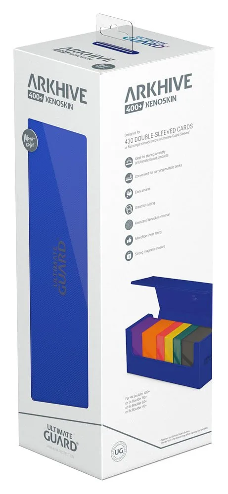 Ultimate Guard Kartenbox – Arkhive 400+ Xenoskin Blau 15