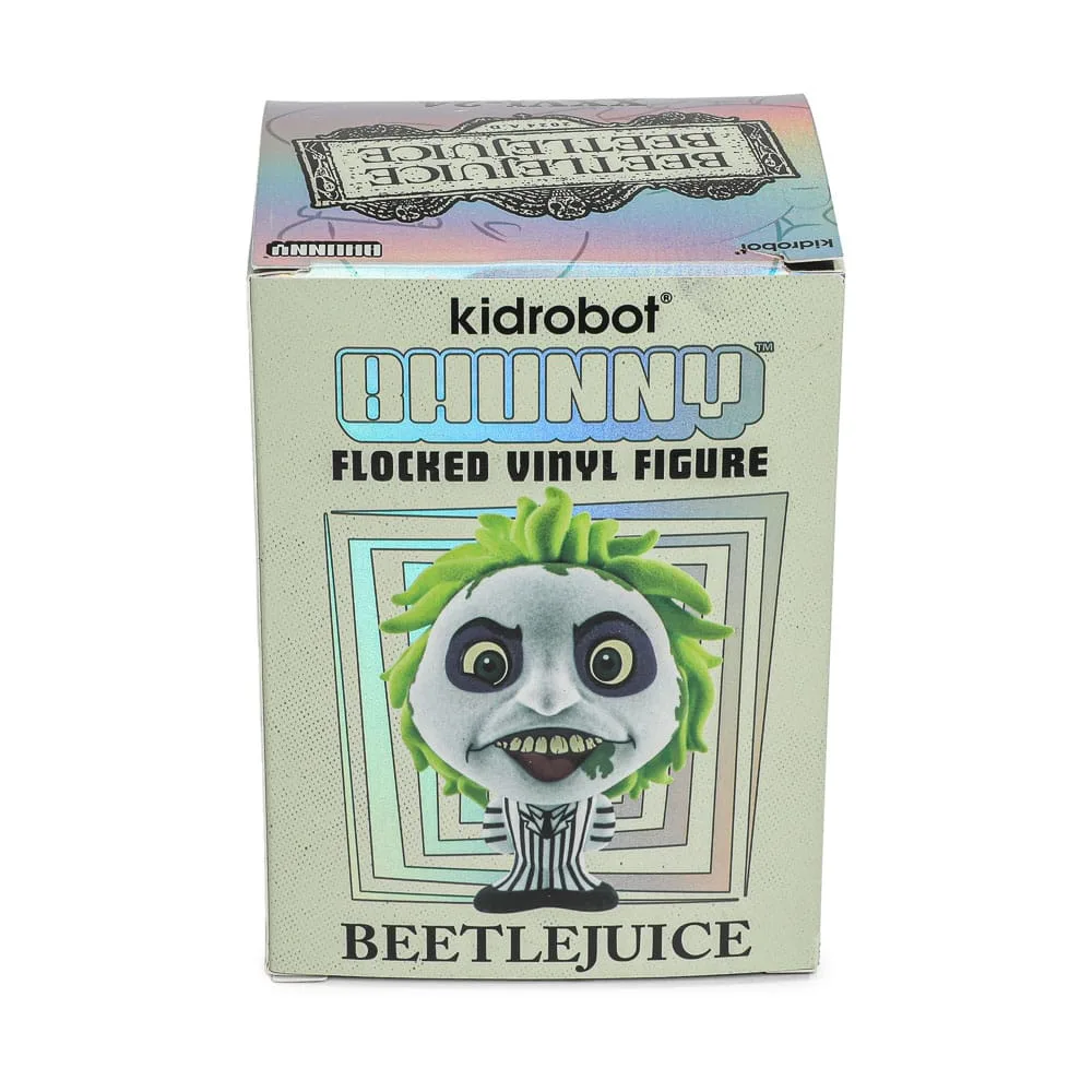 Beetlejuice Vinyl Figure – Bhunny Flocked Striped Suit 10 cm 6