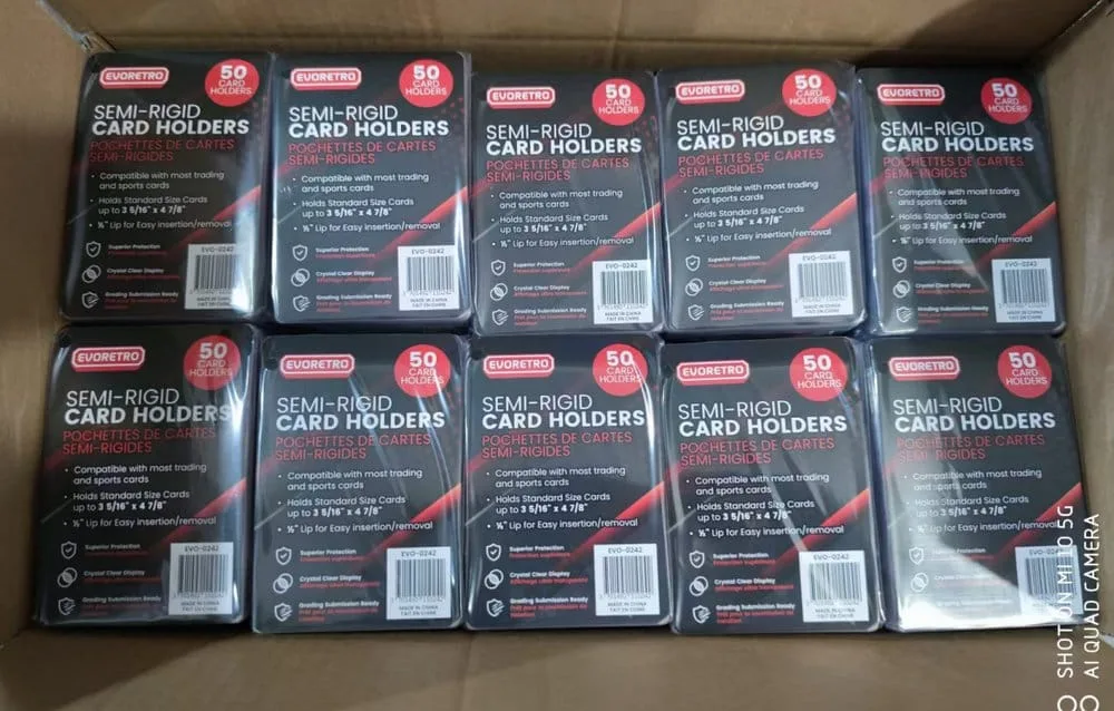 Evoretro Card Holders – Semi-Rigid 50-Pack 8 x 12 cm 6