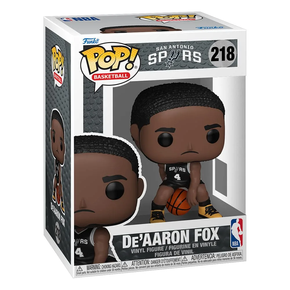NBA Vinyl Figure – De’Aaron Fox Spurs Icon Edition 9 cm 2