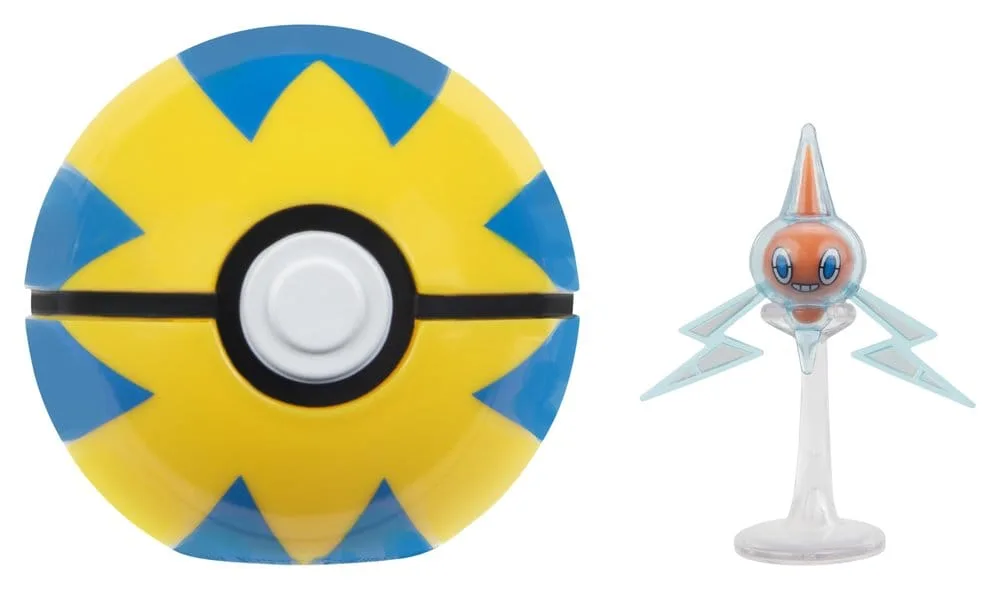 Pokémon Action Figure Set – Clip ‘n’ Go Rotom and Quick Ball