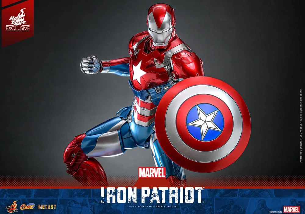 Marvel Action Figure – Iron Patriot Hot Toys Exclusive 1/6 32 cm 16