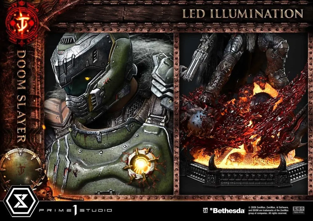 DOOM The Dark Ages Statue – Slayer 1/4 Scale 77 cm 4