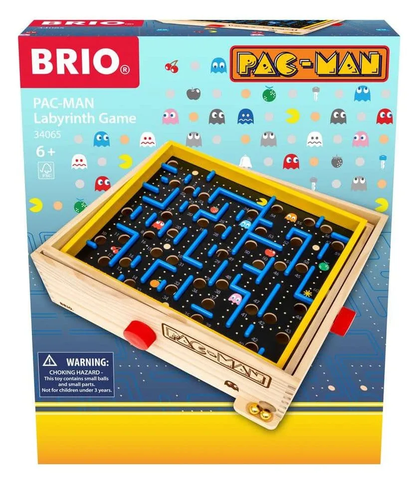 Pac-Man Labyrinth Game – Retro Wooden Maze 4