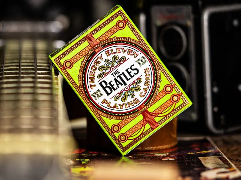 The Beatles Playing Cards – Green Version 3