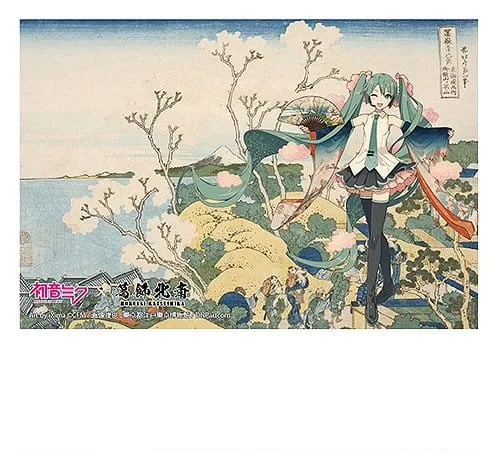 Hatsune Miku Postcard Set – The Great Wave off Kanagawa 10 Pack 5
