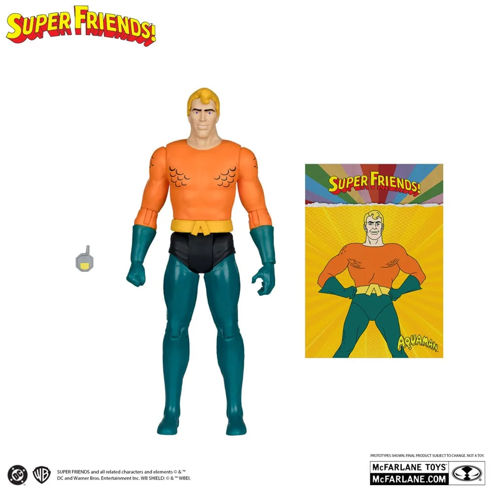 DC Super Friends Actionfigur – Retro Aquaman 15 cm 3
