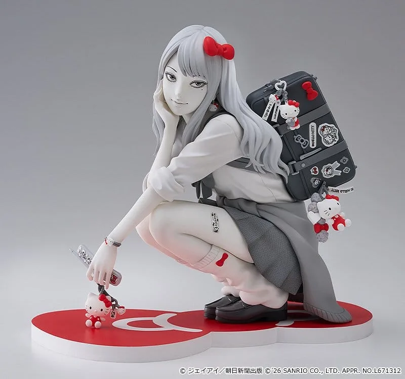Junji Ito PVC Figure – Gyaru Tomie x Hello Kitty 14 cm 7