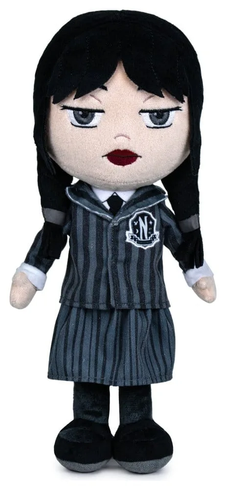 Wednesday Plush Figure – Uniform Rag Doll 32 cm