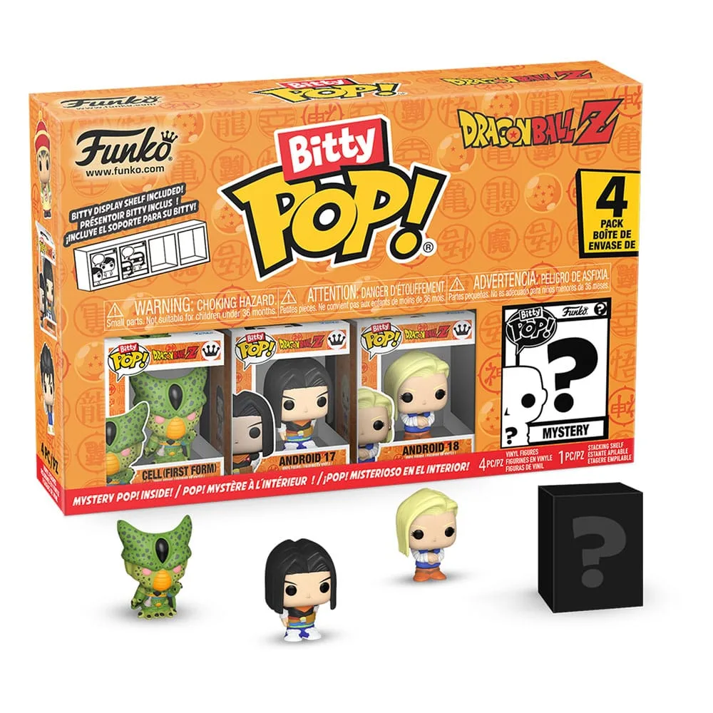 Dragon Ball Bitty Pop Figures – Series 2 4-Pack 2.5 cm