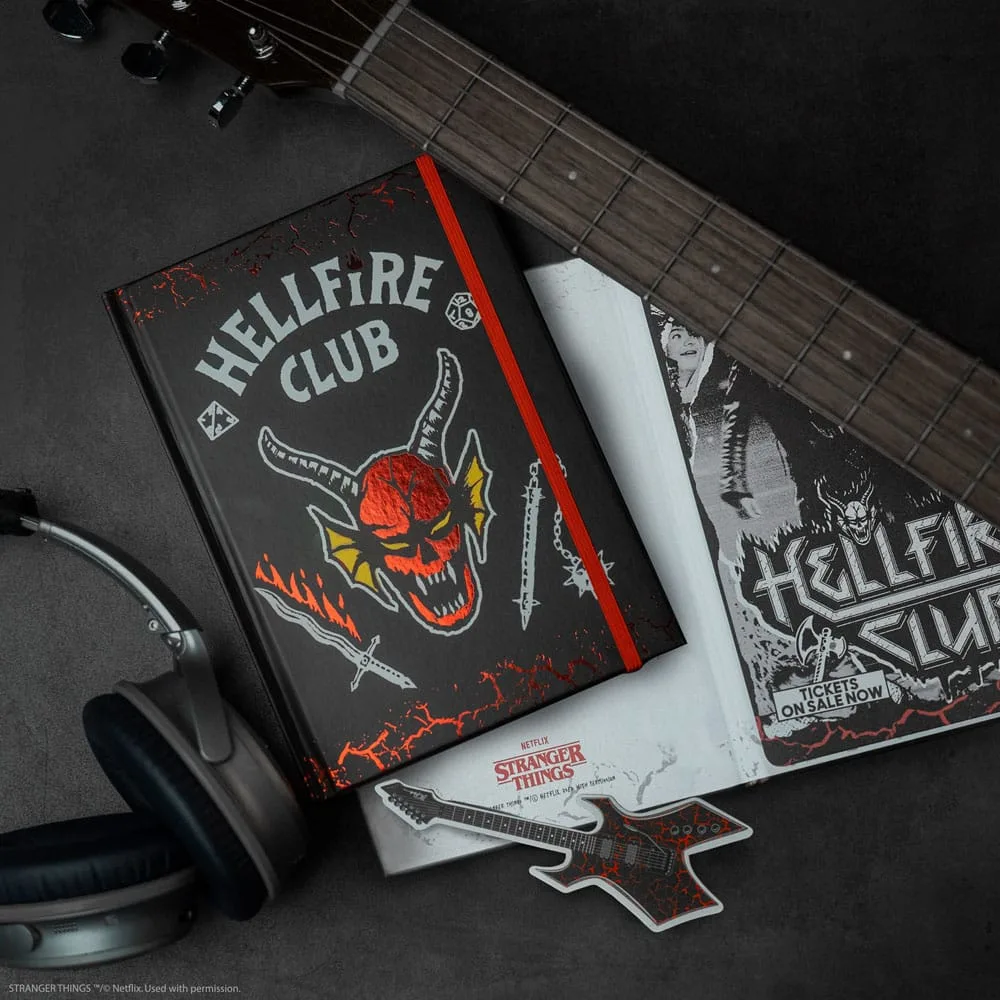 Stranger Things Notebook – Hellfire Club 2