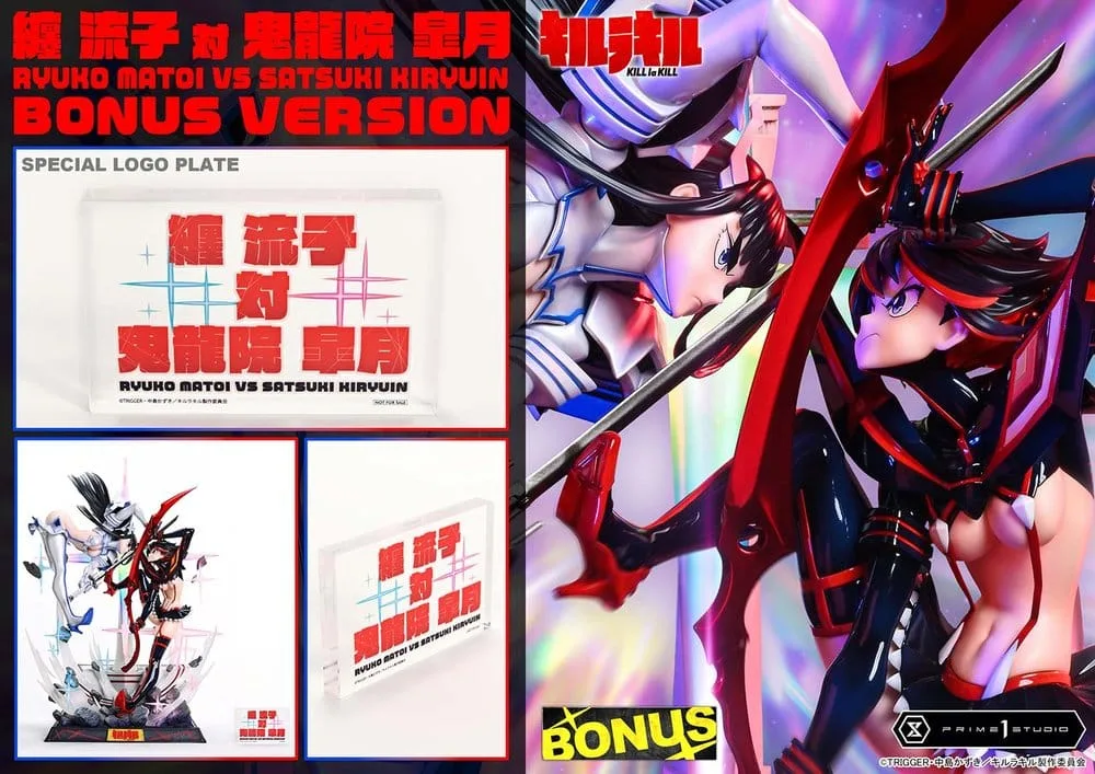 Kill la Kill Statue – Ryuko vs Satsuki Bonus Version 62 cm 3