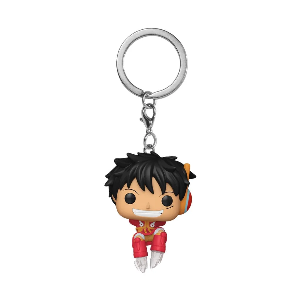One Piece Vinyl Keychains – Luffy Egghead 4 cm Display of 12