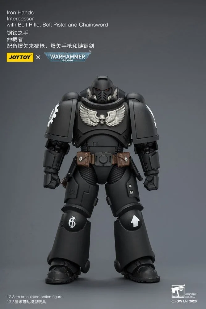 Warhammer 40,000 Action Figure – Iron Hands Intercessor 12.3 cm 8