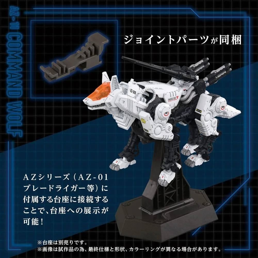 Zoids Plastic Model Kit – AZ-11 Command Wolf 1:72 20 cm 7