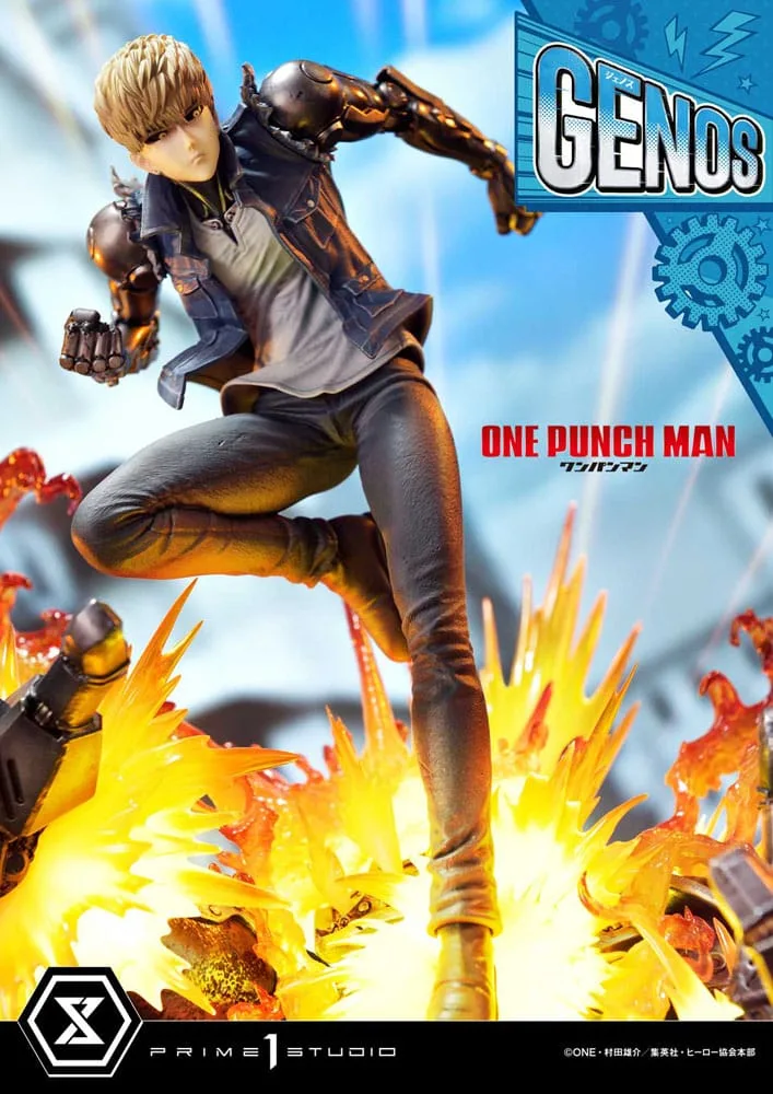 One Punch Man Statue – Concept Masterline Genos 1/6 Scale 33 cm 19