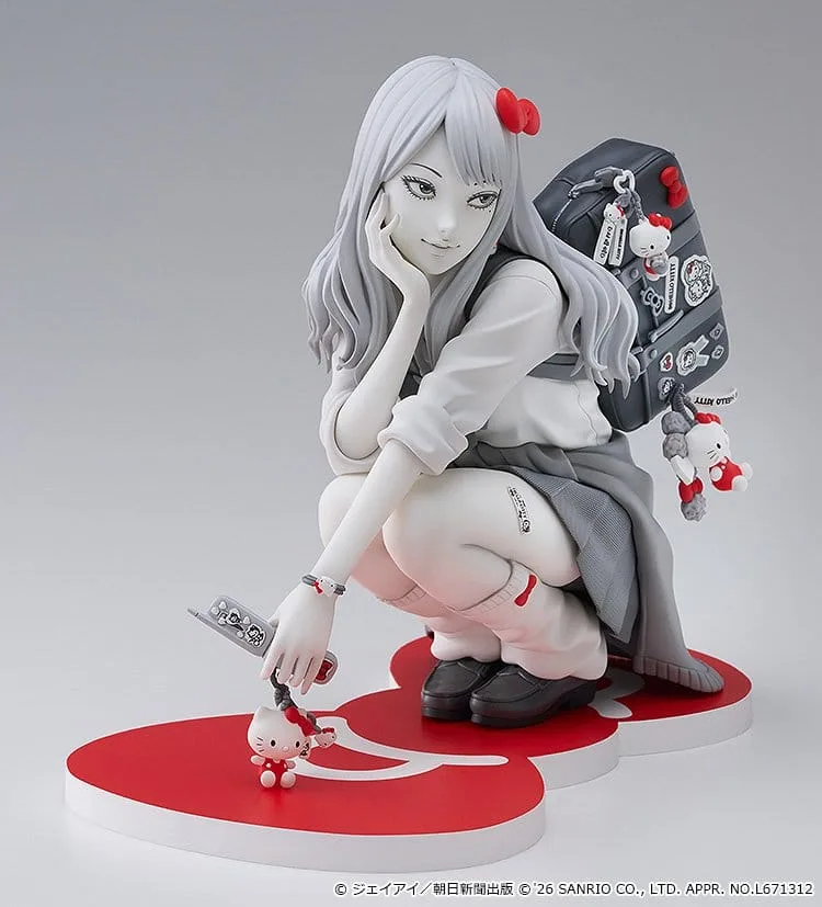 Junji Ito PVC Figure – Gyaru Tomie x Hello Kitty 14 cm 8