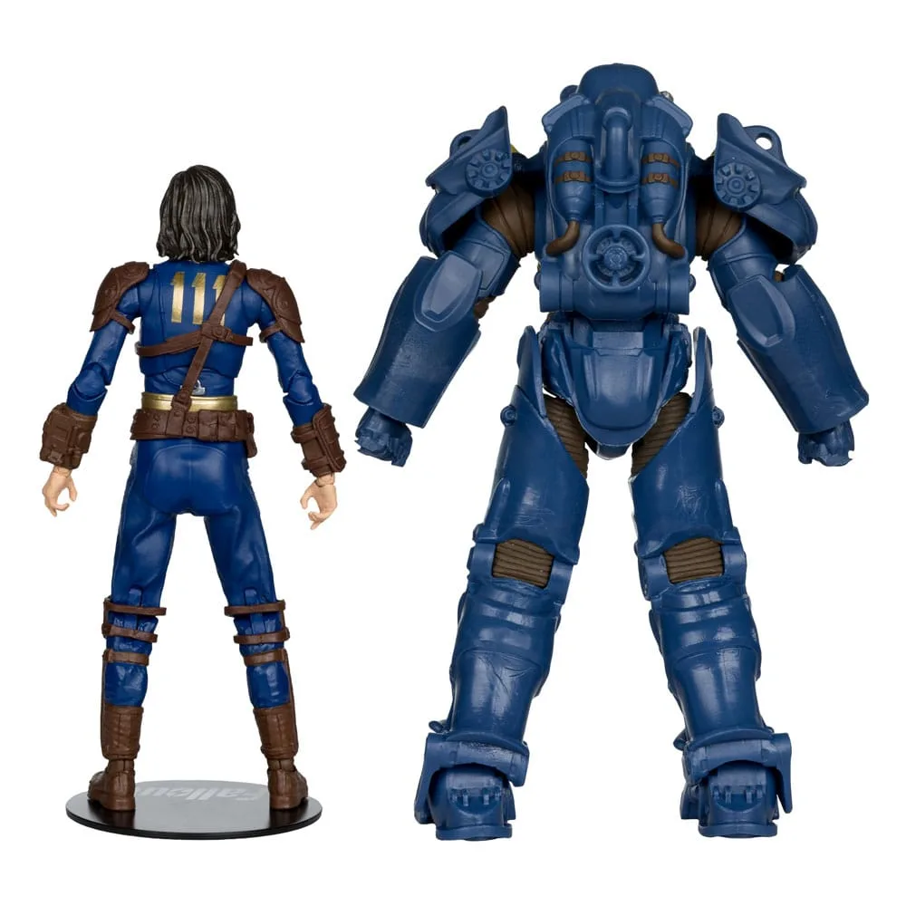 Fallout 4 Action Figures – T-60 Vault Tec & Sole Survivor 2-Pack 18 cm 7