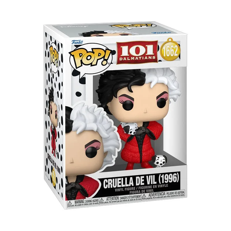 101 Dalmatians 1996 Vinyl Figure – Cruella De Vil POP 9 cm 2