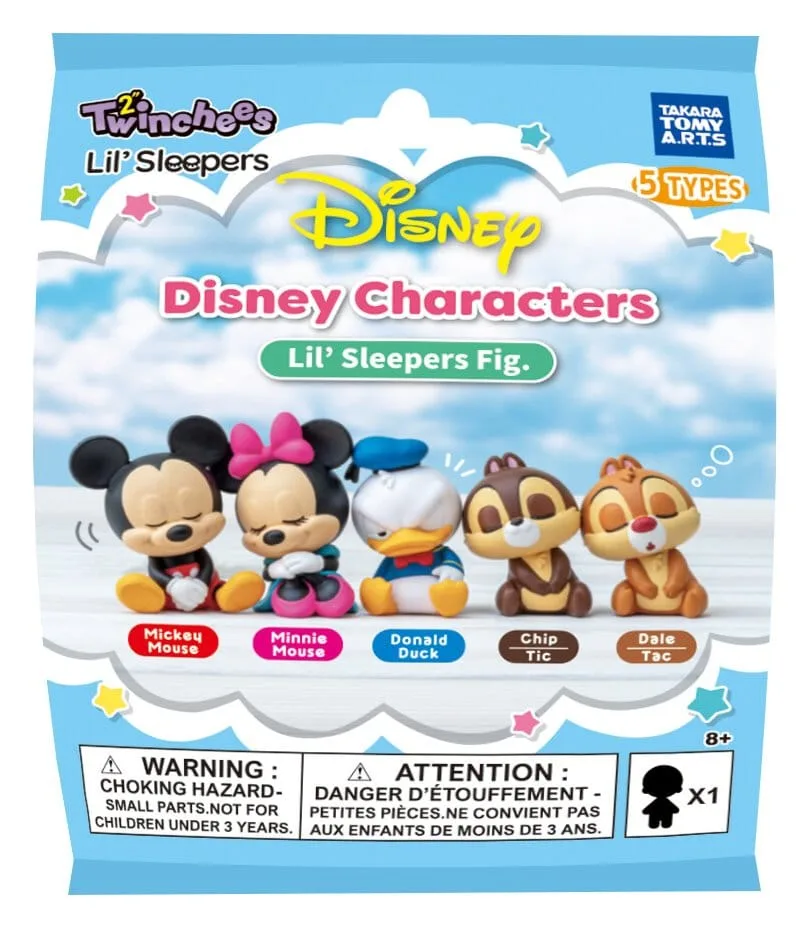 Disney Mini Figures – Twinchees Lil’ Sleepers 5 cm 24-Pack 5