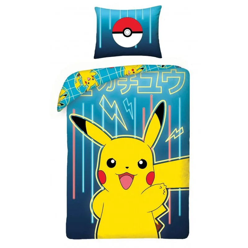 Pokémon Duvet Set – Pikachu 140 x 200 cm