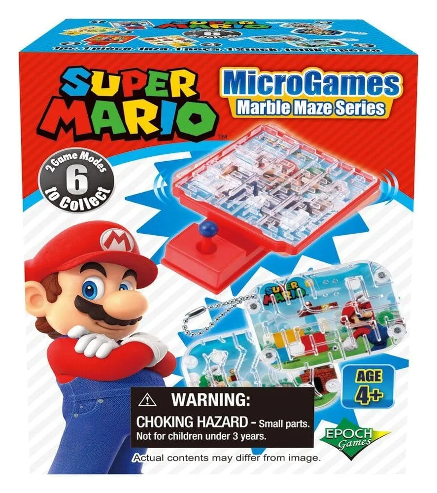 Super Mario Mini Game – Labyrinth Display of 12 1