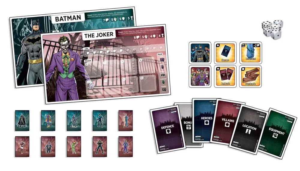 DC Comics Board Game – Batman The Savior of Gotham City 3
