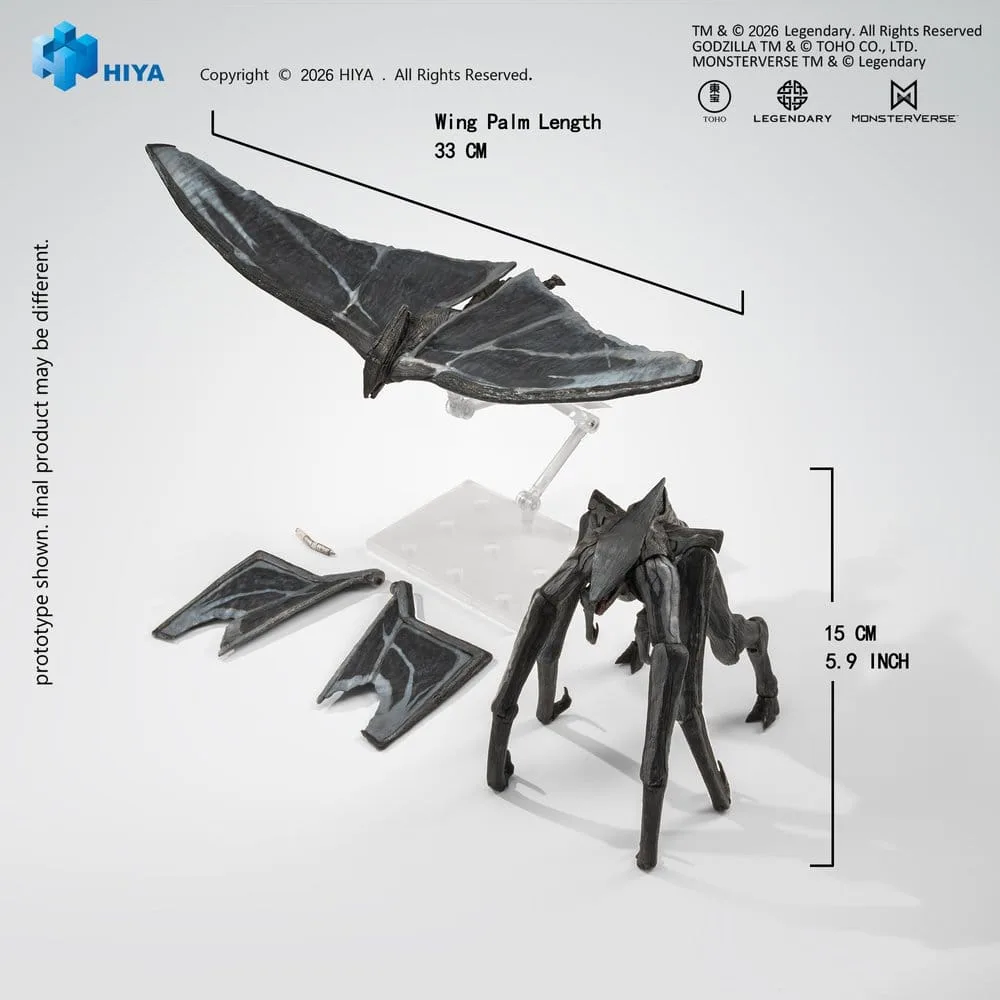 Godzilla (2014) Action Figure Set – Male and Female MUTO 11 and 16 cm 2