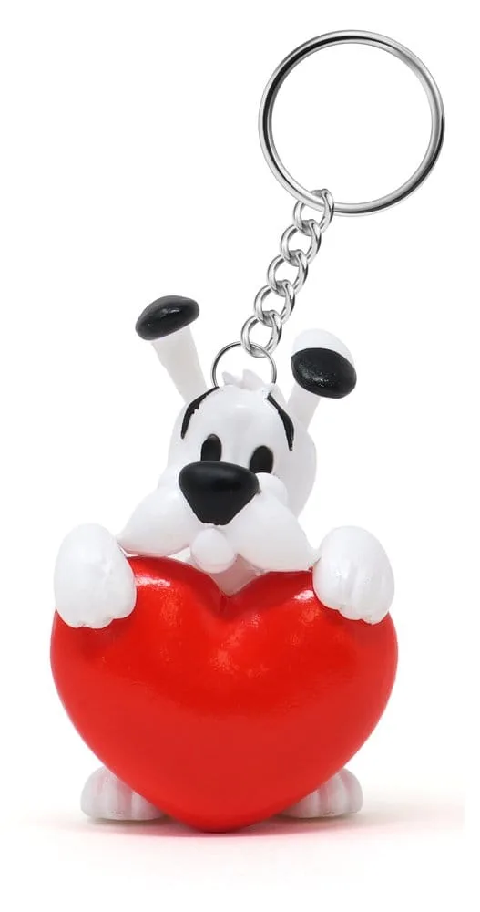 Asterix Keychain – Dogmatix Red Heart