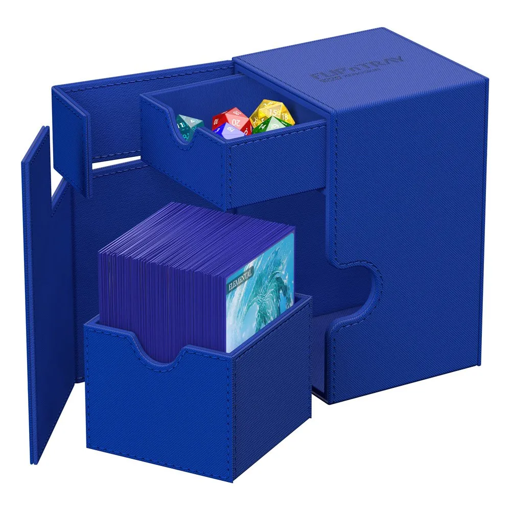 Ultimate Guard Deck Box – Flip’n’Tray 100+ Xenoskin Blue 5