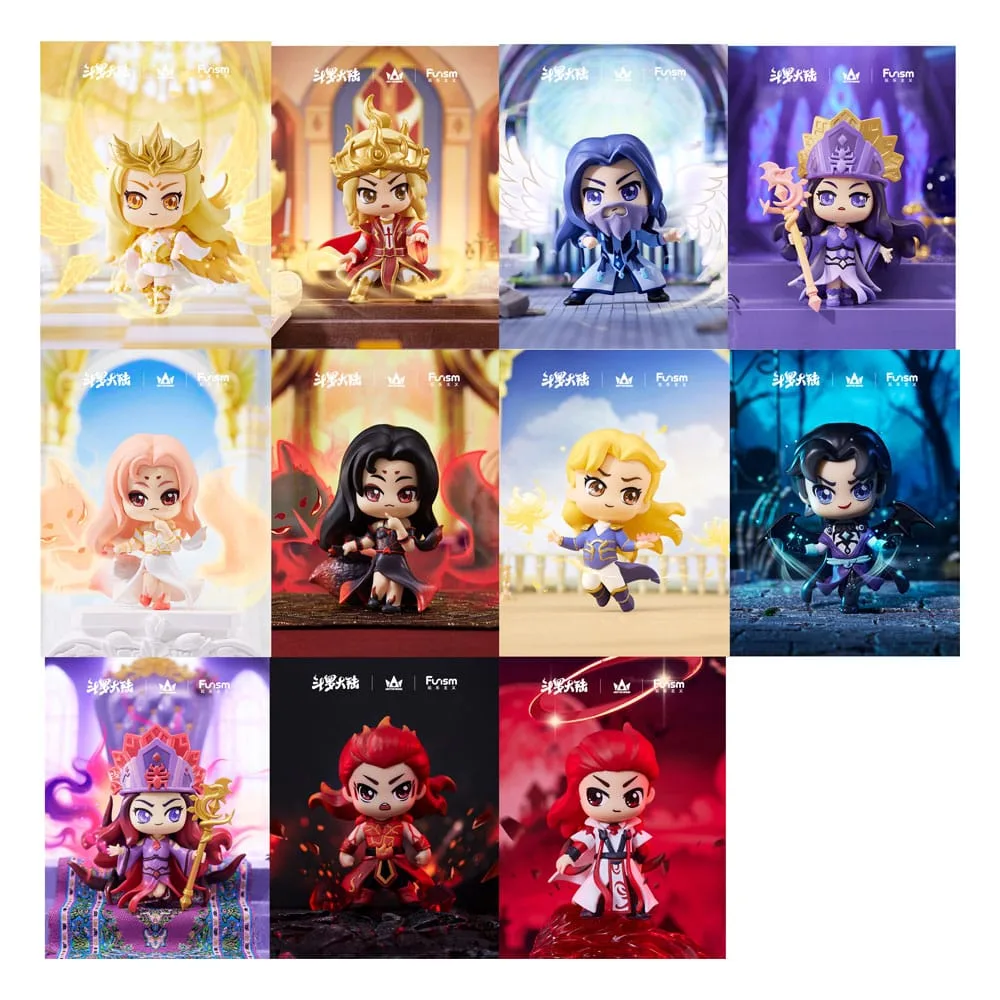 Soul Land Mini Figure Display – Wuhun Hall Series 8-Pack