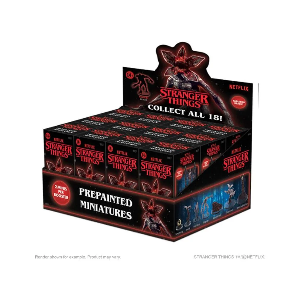 Stranger Things Miniatures – Upside Down 12 Booster Display