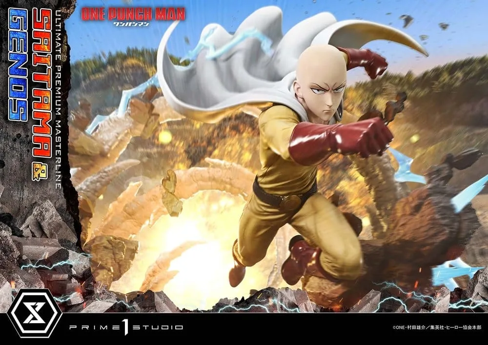 One-Punch Man Statue – Saitama & Genos 1/4 Scale 73 cm 5