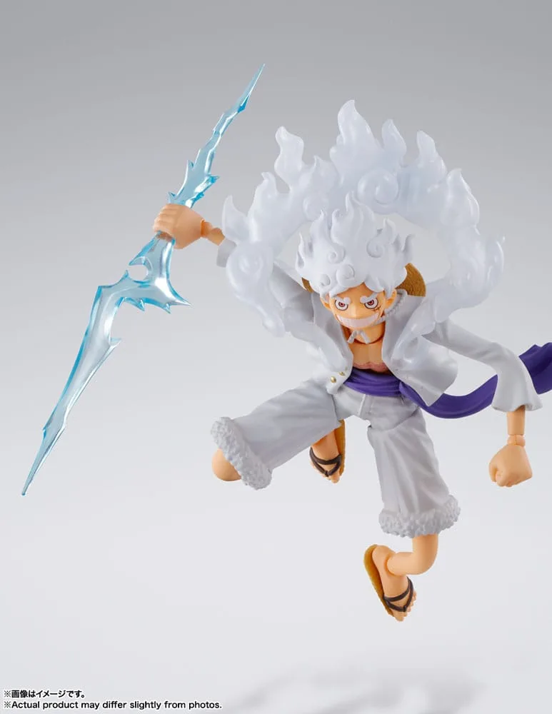 One Piece Action Figure – S.H.Figuarts Luffy Gear 5 15 cm 6