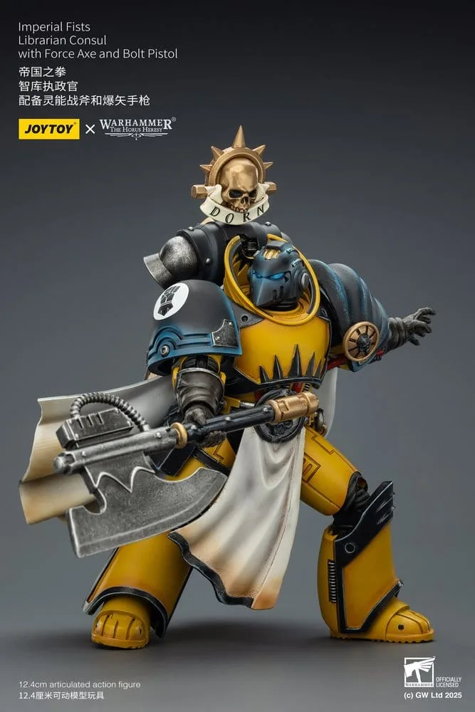 Warhammer Action Figure – Imperial Fists Librarian Consul 12 cm 9