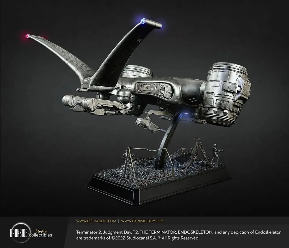 Terminator 2 Sammlermodell – Aerial Hunter Killer 60 cm 5