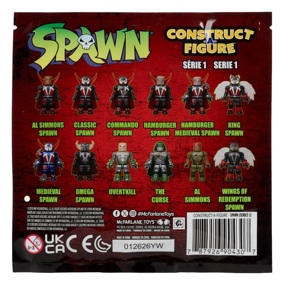 Spawn Construction Figure Display – Series 1 36 Blind Bags 5 cm 9