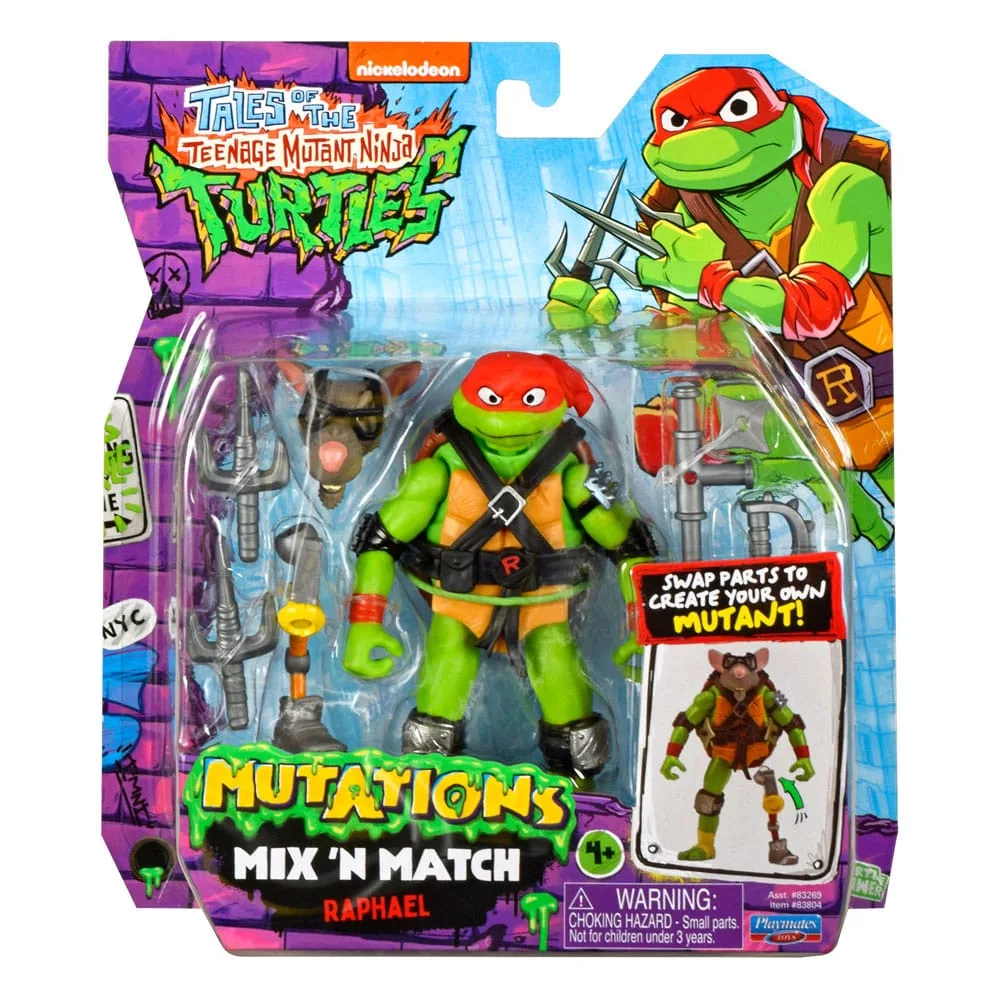 TMNT Action Figure – Mix and Match Raphael 11.5 cm 2