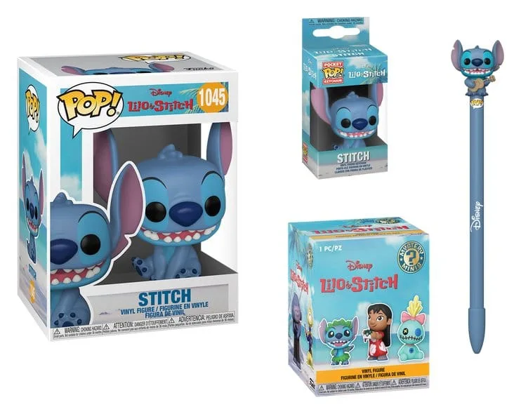 Lilo and Stitch Collectible Set – Stitch Black Friday Bundle 9 cm