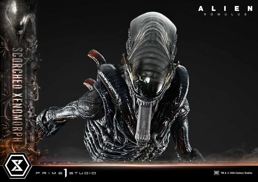 Alien Romulus Statue – Scorched Xenomorph Deluxe 98 cm 18