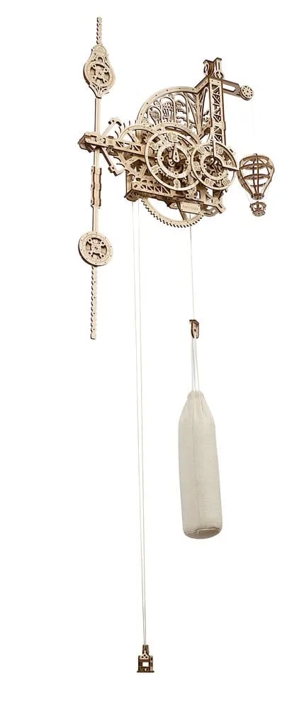 Ugears Houten Modelbouwset – Aero Clock wandklok 19