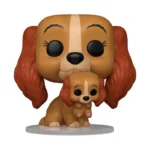 Lady and the Tramp Pop Vinyl Figure – With Puppy 9 cm 1