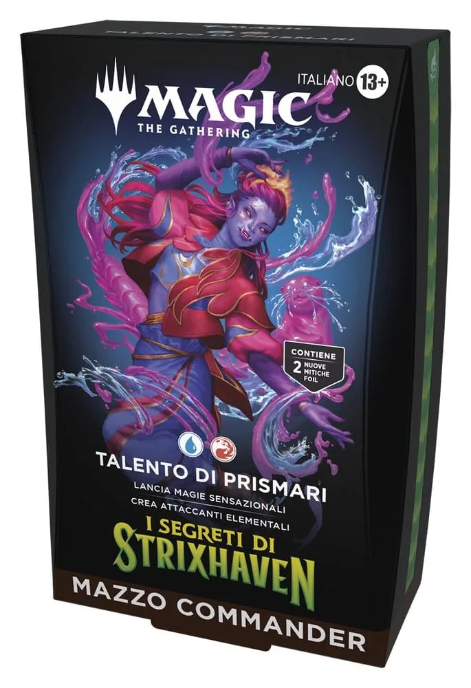 Magic the Gathering Commander Decks – Strixhaven Italian 5-Deck Case 7