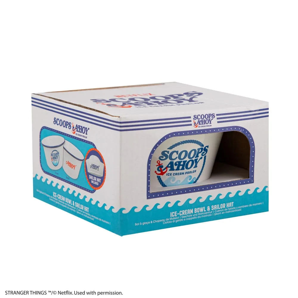 Stranger Things ijskom – Scoops Ahoy met matrozenmuts 3