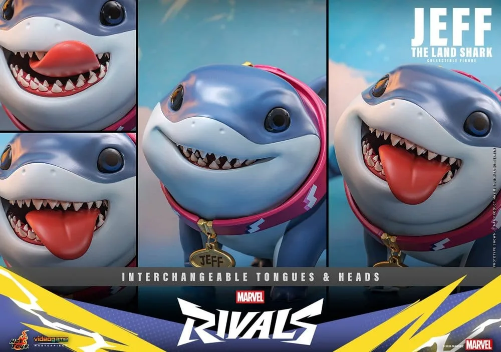 Marvel Rivals Action Figure – Jeff the Land Shark 11 cm 9