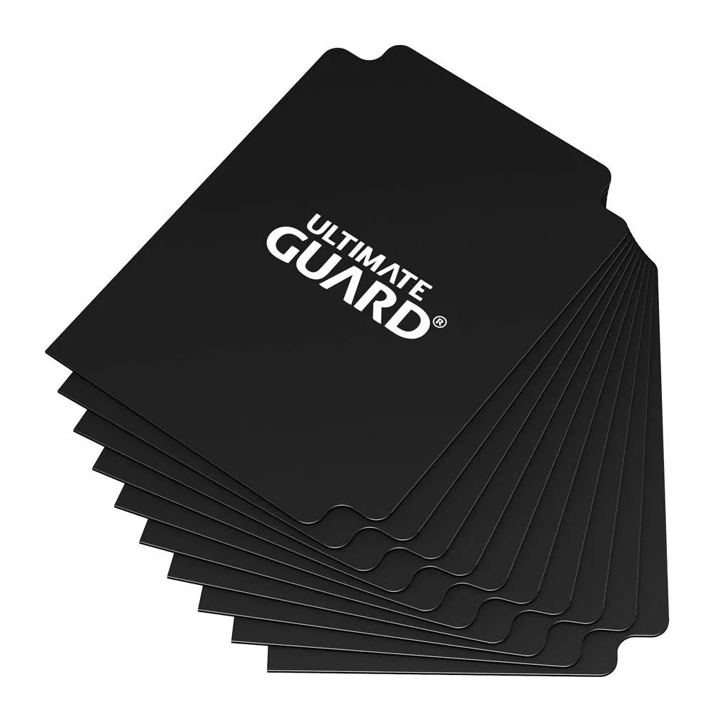 Ultimate Guard Card Dividers – Black Standard Size 10-Pack