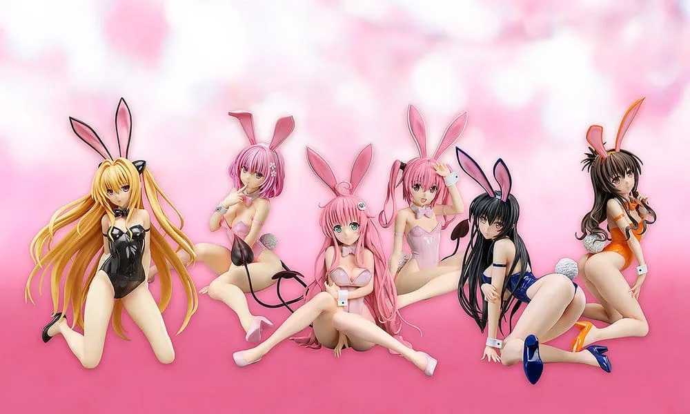 To Love-Ru Darkness Figure – Lala Bare Leg Bunny 28 cm 8
